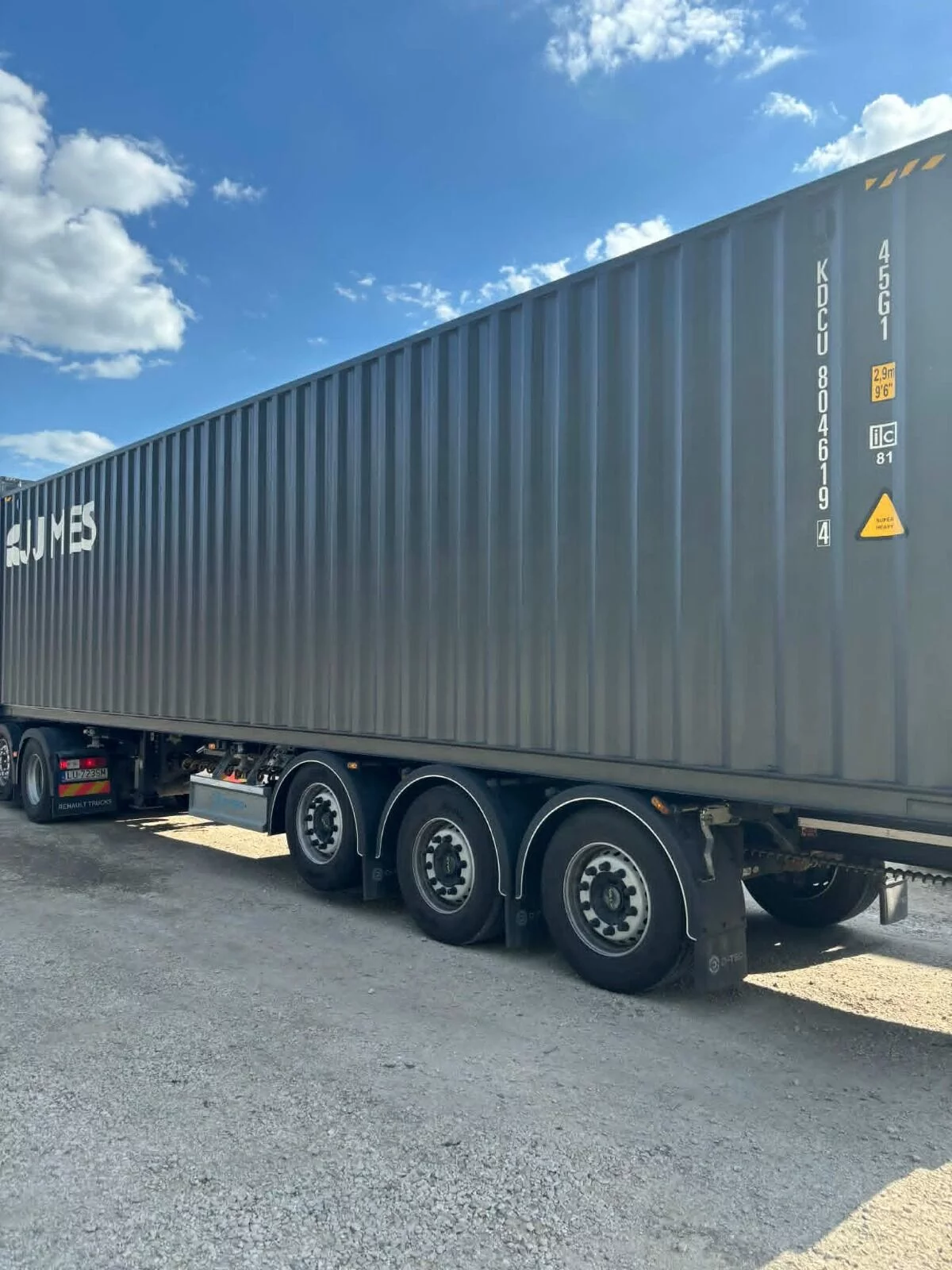 Kontener morski 40HC ONWAY RAL7015