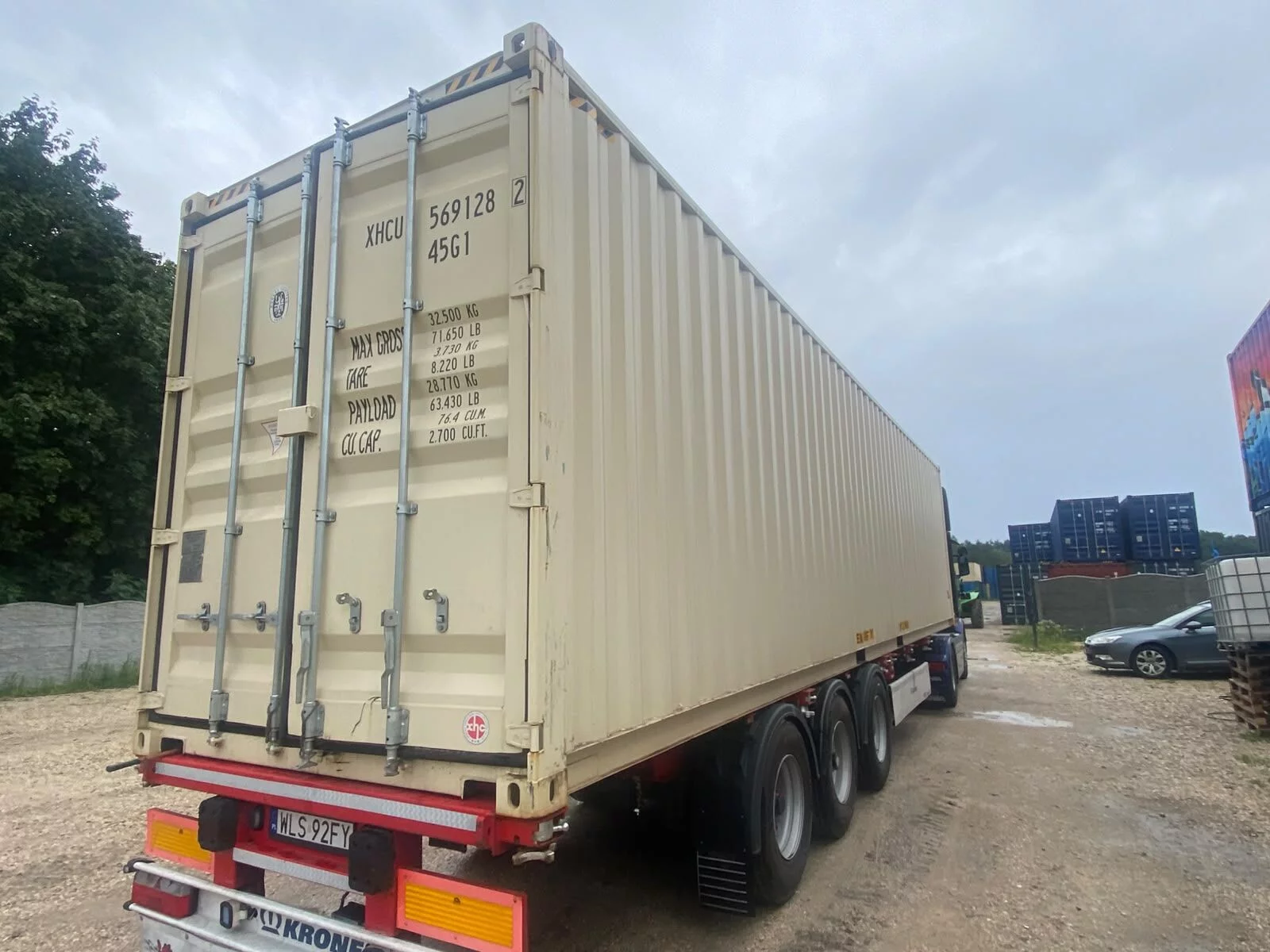 Kontener morskie 40HC - 2025